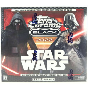 �X�^�[�E�H�[�Y�p��� 2022 Topps Star Wars Chrome Black Hobby Box �������̂���N���[���u���b�N�d�l ���M�T�C���J�[�h����