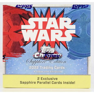 �X�^�[�E�H�[�Y�p��� 2022 Topps Star Wars Chrome Sapphire Edition Hobby Box 1977�N�����f�U�C�� �T�t�@�C�A�p������