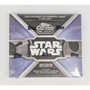 �X�^�[�E�H�[�Y�p��� 2023 Topps Star Wars Chrome Black Hobby Box �z�r�[�{�b�N�X �N���[���u���b�N���H 1���T�C���J�[�h����