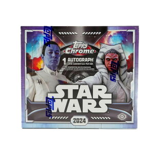 �X�^�[�E�H�[�Y�p��� 2024 Topps Star Wars Chrome Hobby Box 10�p�b�N���� ���M�T�C������