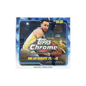 NBA 2024/25 Topps Chrome Sapphire Edition Basketball �z�r�[�{�b�N�X �T�t�@�C�A�E�G�f�B�V����