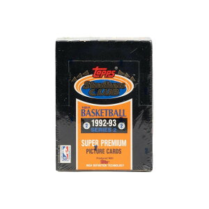 NBA 1992/93 Topps Stadium Club Series 2 Basketball Hobby Box �V���L�[���E�I�j�[�� ���[�L�[���^