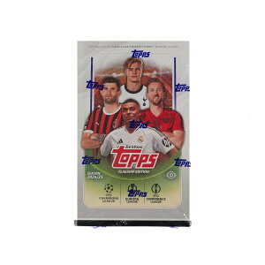 �T�b�J�[ 2024/25 Topps UEFA Club Competitions Soccer Hobby Box �z�r�[�{�b�N�X ���M�T�C��/�������r���A�J�[�h����