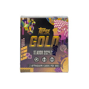 �T�b�J�[ 2024/25 Topps Gold UEFA Club Competitions Soccer Hobby Box �z�r�[�{�b�N�X ���M�T�C��2������