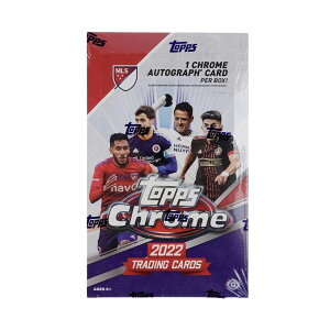 �T�b�J�[ 2021-22 Topps Chrome MLS Major League Soccer Hobby Box �z�r�[�{�b�N�X �T�C������