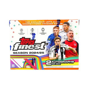 �T�b�J�[ 2024/25 Topps UEFA Club Competitions Finest Soccer Hobby Box ���M�T�C��2������