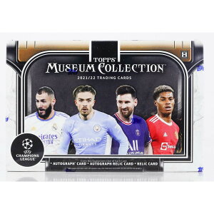 �T�b�J�[ 2021/22 Topps UEFA Champions League Museum Collection Hobby Box �K�r ���^