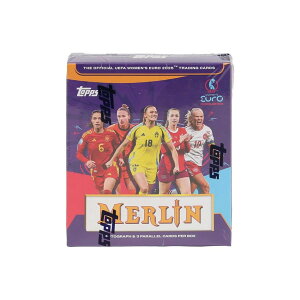 �T�b�J�[ 2024/25 Topps Merlin UEFA Women's Euros Soccer Hobby Box 1�T�C�� 3�p����������