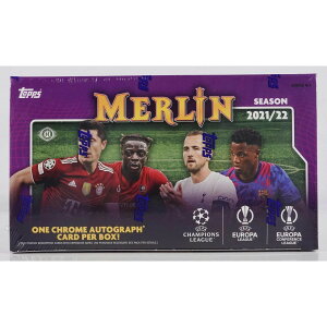 �T�b�J�[ 2021/22 Topps UEFA Champions League Merlin Chrome Hobby Box �z�r�[�{�b�N�X ���M�T�C���J�[�h����