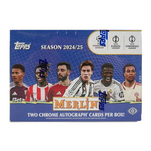 �T�b�J�[ 2024/25 Topps Merlin UEFA Club Competitions Delight Box ���M�T�C���J�[�h2������