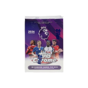 �T�b�J�[ 2026 Topps Chrome Premier League EPL �u���X�^�[�{�b�N�X �u���X�^�[����p����������