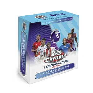 �T�b�J�[ 2026 Topps Chrome Premier League EPL Logofractor Edition Box ���胍�S�t���N�^�[��