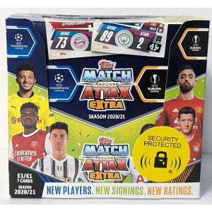 �T�b�J�[ 2020/21 Topps Match Attax Extra Hobby Box ���J���{�b�N�X
