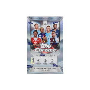 �T�b�J�[ 2025/26 Topps Chrome UEFA Club Competitions First Day Issue Hobby Box 11������T�C������