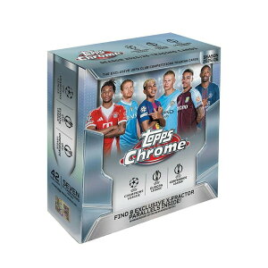 �T�b�J�[ 2025/26 Topps Chrome UEFA Club Competitions Mega Box ���K�{�b�N�X X-Fractor�p����������