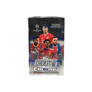 �T�b�J�[ 2020/21 Topps UEFA Stadium Club Chrome Soccer Hobby Box �z�r�[�{�b�N�X �`�����s�I���Y���[�O