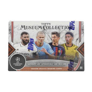 �T�b�J�[ 2022/23 Topps Museum Collection UEFA Champions League Hobby Box ���M�T�C�����������r���A