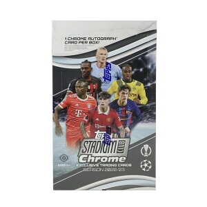 �T�b�J�[ 2022/23 Topps Stadium Club Chrome UEFA Club Competitions Hobby Box ���M�T�C������