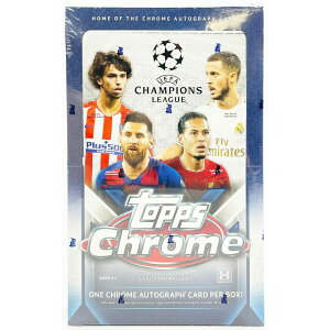 �T�b�J�[ 2019/20 Topps Chrome UEFA Champions League Hobby Box �A�[�����O�E�n�[�����h�I����^
