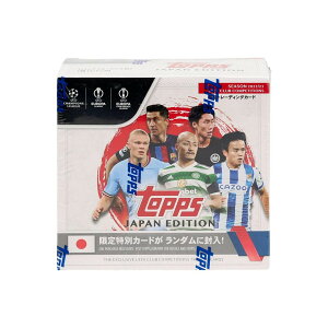 �T�b�J�[ 2022/23 Topps UEFA Club Competitions Japan Edition Soccer Hobby Box ���W���E���t���N�^�[1������
