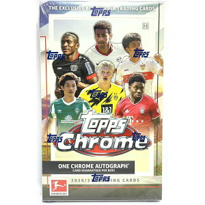 �T�b�J�[ 2020/21 Topps Chrome Bundesliga Soccer Hobby Box �z�r�[�{�b�N�X �u���f�X���[�K ���M�T�C���J�[�h����