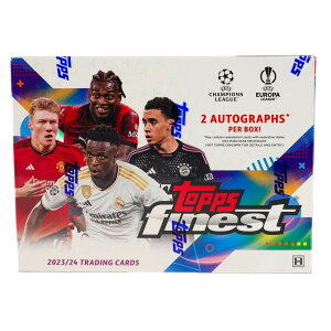 �T�b�J�[ 2023-24 Topps UEFA Club Competitions Finest Hobby Box ���M�T�C��2������