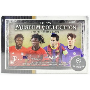 �T�b�J�[ 2020/21 Topps UEFA Champions League Museum Collection Hobby Box ���B�`�����s�I���Y���[�O