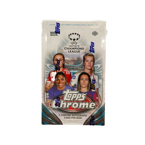 �T�b�J�[ 2023/24 Topps Chrome UEFA Women's Champions League Hobby Box �T�C��1������
