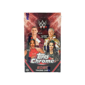 WWE 2025 Topps Chrome WWE Wrestling Hobby Box ���M�T�C���J�[�h2������