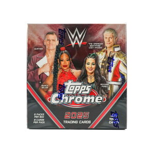 WWE 2025 Topps Chrome WWE Wrestling Mega Box ���K�{�b�N�X ����p����������