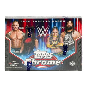 WWE 2026 Topps Chrome WWE Wrestling Delight Box ���؃T�C��3������