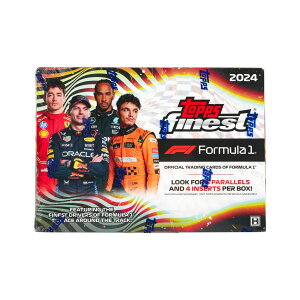 F1 2024 Topps Finest F1 Formula 1 Hobby Box �z�r�[�{�b�N�X �����b�N�E�p����������