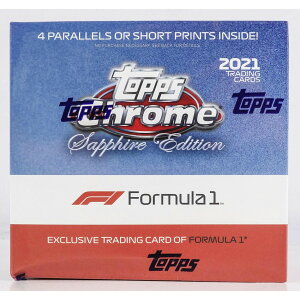 F1 2021 Topps Chrome Formula 1 Sapphire Edition Hobby Box �T�t�@�C�A�G�f�B�V���� �p�c�T�B ���^