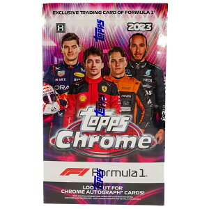 F1 2023 Topps Chrome Formula 1 Hobby Box �z�r�[�{�b�N�X �}�b�N�X�E�t�F���X�^�b�y�� ���^