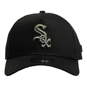 New Era �V�J�S�E�z���C�g�\�b�N�X Realtree UV Project X 9FORTY A-Frame �X�i�b�v�o�b�N �L���b�v �u���b�N/�S�[���h MLB �X�q