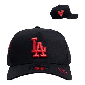 New Era ���T���[���X �h�W���[�X Certified Lover Boy 9FORTY A-Frame �L���b�v �X�i�b�v�o�b�N MLB �X�q �u���b�N/�J�[�f�B�i��