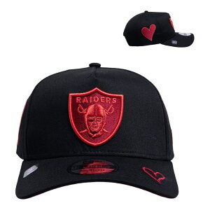 New Era ���X�x�K�X�E���C�_�[�X Certified Lover Boy 9FORTY A-Frame �X�i�b�v�o�b�N �L���b�v �u���b�N �J�[�f�B�i�� �X�q NFL