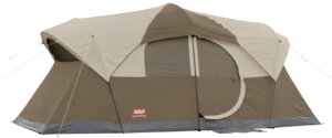 R[} Coleman@EFU[}X^[ WeatherMaster@10lpAEghA eg@uE@10 person Outdoor Tent Brown