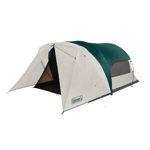 コールマン Coleman ウェザープルーフスクリーンルーム付きキャビンキャンピングテント Cabin Camping Tent with Weatherproof Screen Room  6人用スクリーンポーチ付きキャビンテント 6 Person Cabin Tent with