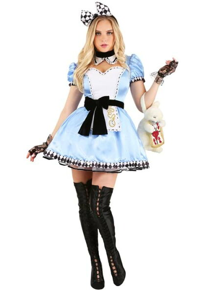 女性用 魅惑のアリス コスチューム ハロウィン コスプレ
