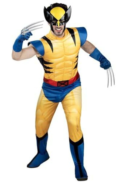 メンズ XMEN ウルヴァリン コスチューム イベント 仮装 ハロウィン コスプレ衣装