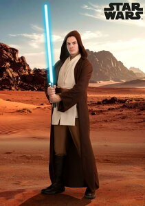 メンズ デラックス スターウォーズ ジェダイ ローブ コスチューム ハロウィン コスプレ