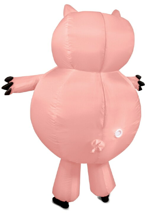 楽天市場 トイ ストーリー ハム ブタ インフレータブル コスチューム 大人用 2点セット コスチューム コスプレ衣装 二次会 結婚式 仮装 パーティー 宴会 ハロウィン 大人男性用 Basqueバスク