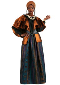 コーヴン ミストレス ブードゥー 呪術師 コスチューム レディース 5点セット /コスチューム コスプレ衣装　(二次会、結婚式、仮装、パーティー、宴会、ハロウィン）大人女性用