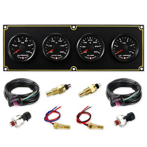 RACETECH �~�[�b�g �X�v�����g�J�[�p 4�A���[�^�[�p�l���Z�b�g �����E�����E�����E�R���v 12/24V
