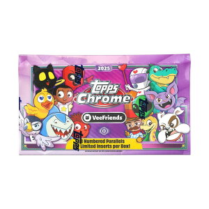���B�[�t�����Y �p��� 2025 Topps Chrome VeeFriends Hobby Box �g���[�f�B���O�J�[�h �z�r�[�{�b�N�X