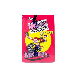 ���b�L�[�p�b�P�[�W�p��� 2025 Topps Wacky Packages All New Series Blaster Box �u���X�^�[�{�b�N�X 8�p�b�N����