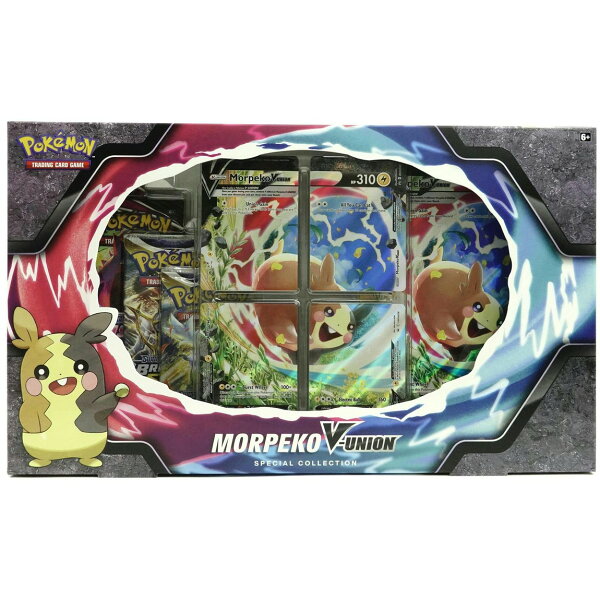 ポケモン英語版 Morpeko V-UNION Special Collection Box モルペコV-UNION スペシャルコレクション プロモカード 4パック封入