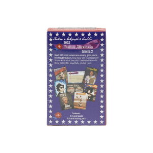 �t�F�C�}�X�E�A�����J���Y �p��� 2025 Historic Autographs Famous Americans Series 2 �z�r�[�{�b�N�X