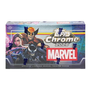 �}�[�x���p��� 2026 Topps Marvel Comics Chrome Hobby Box �z�r�[�{�b�N�X �g���[�f�B���O�J�[�h